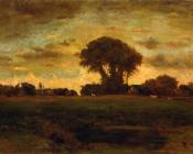 乔治英尼斯 - Sunset on a Meadow